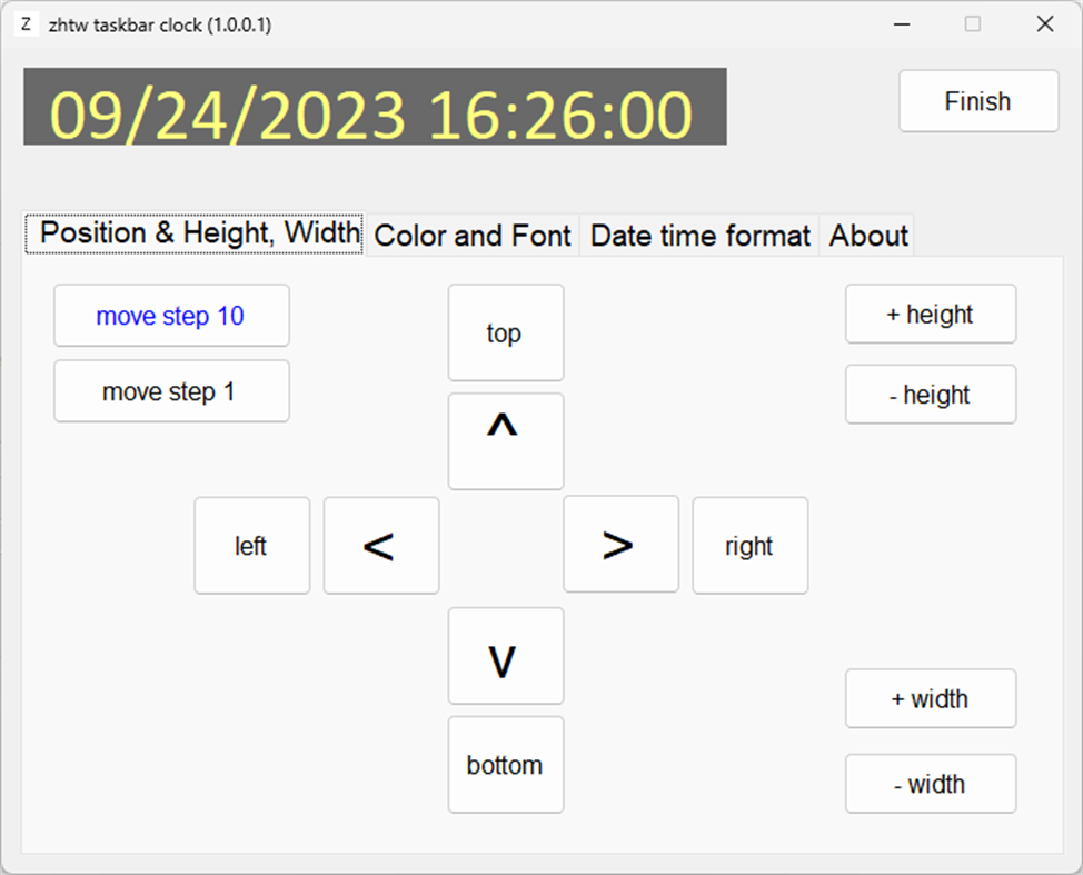 #2. zhtw taskbar clock (Windows) 由: zhtw.com