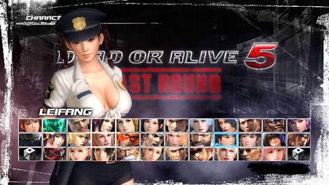 DEAD OR ALIVE 5 Last Round - Police Leifang