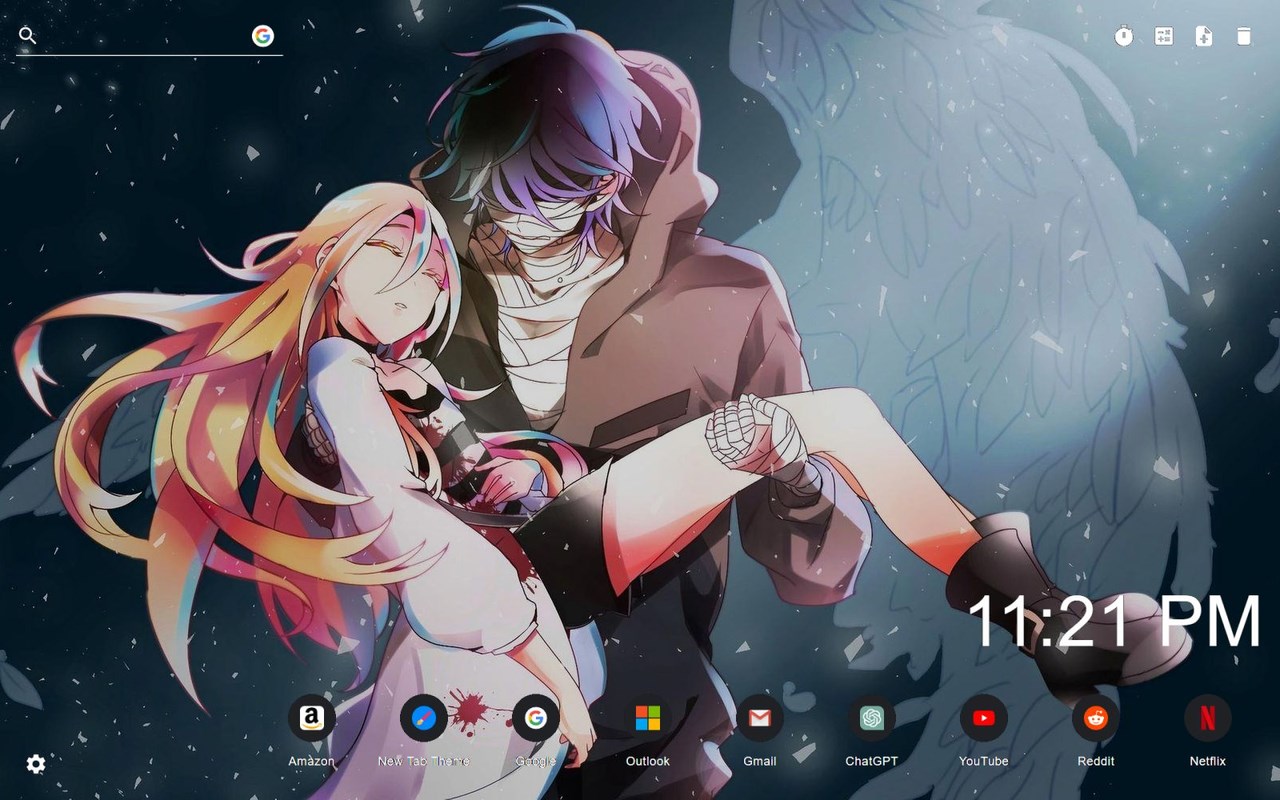 Angels of Death Anime Wallpaper New Tab