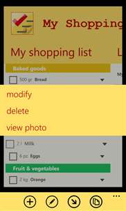 My Shopping List screenshot 3