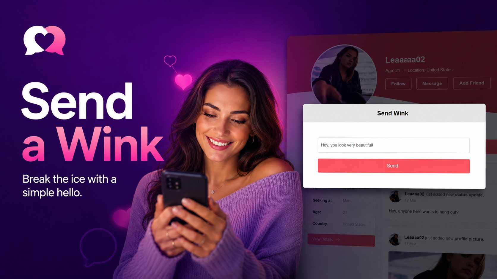 Meetr - Dating & Singles Chat screenshot