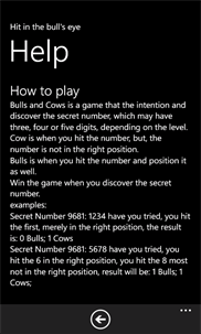 Bulls and Cows Free screenshot 5