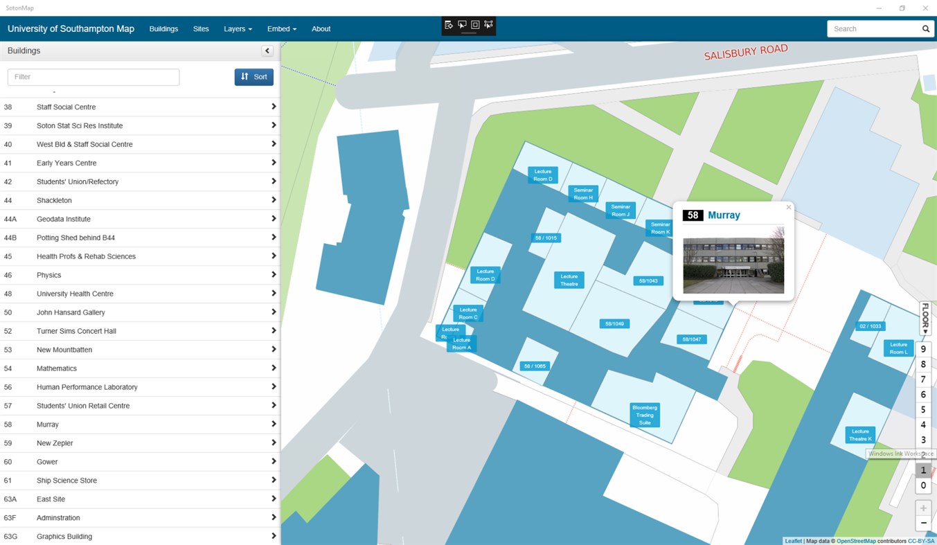 #3. SotonMap (Windows) Ved: Tyskin