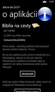 Biblia na cesty screenshot 8