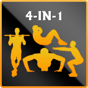 4-In-1 Fitness Pack FREE - Abs, Legs & Arms