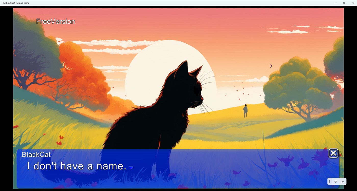 #2. A Black Cat With No Name (Windows) 由: SAKIWAI Inc.