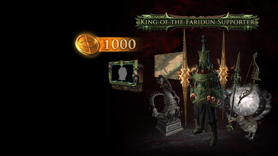 King of the Faridun Supporter Pack (Xbox) Göre: Grinding Gear Games