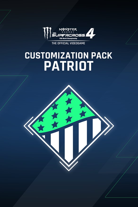 Monster Energy Supercross 4 - Customization Pack Patriot Xbox Series X|S and Xbox One cover art