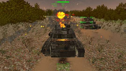 Tanks Battle Ahead screenshot 2