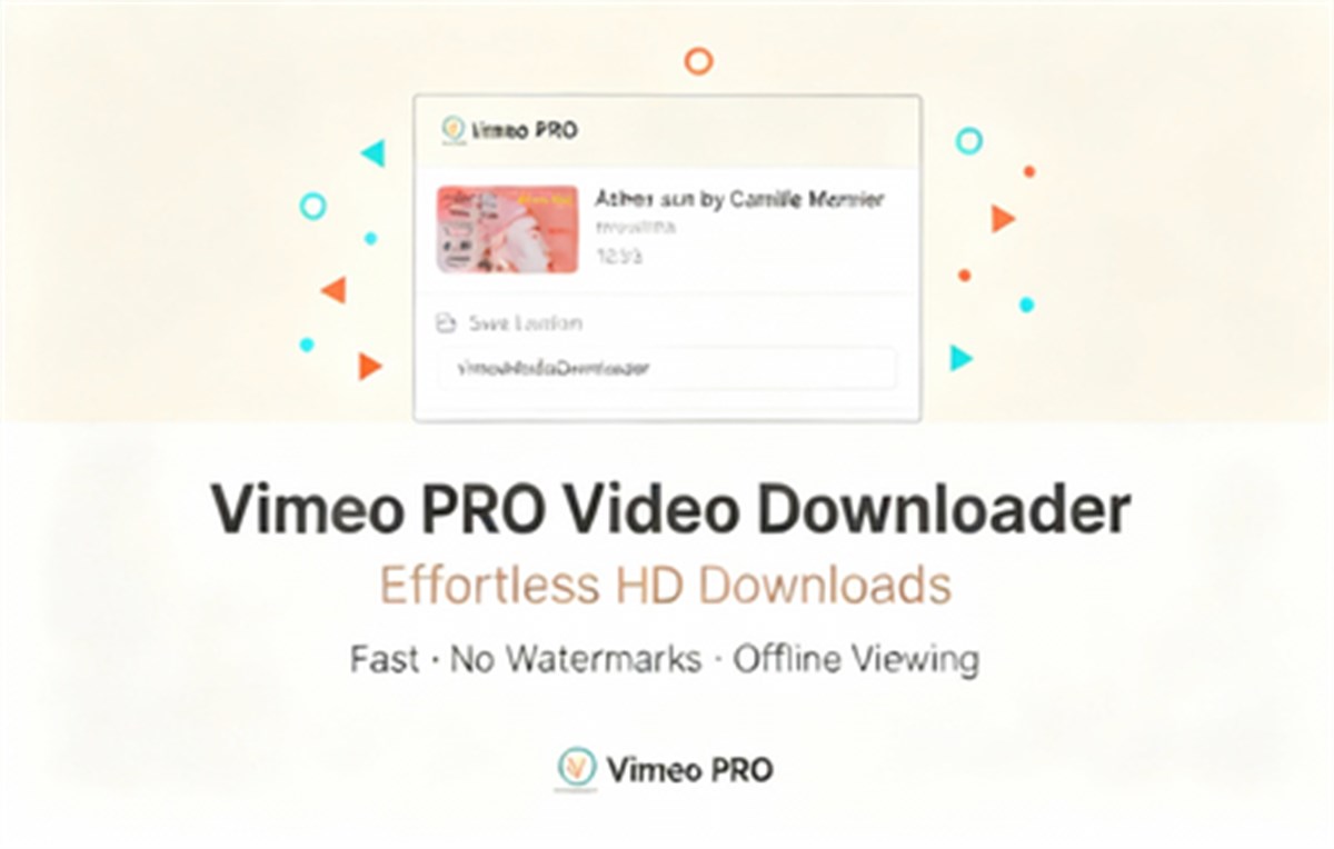 Vimeo Downloader - HD Video, Audio & Clips