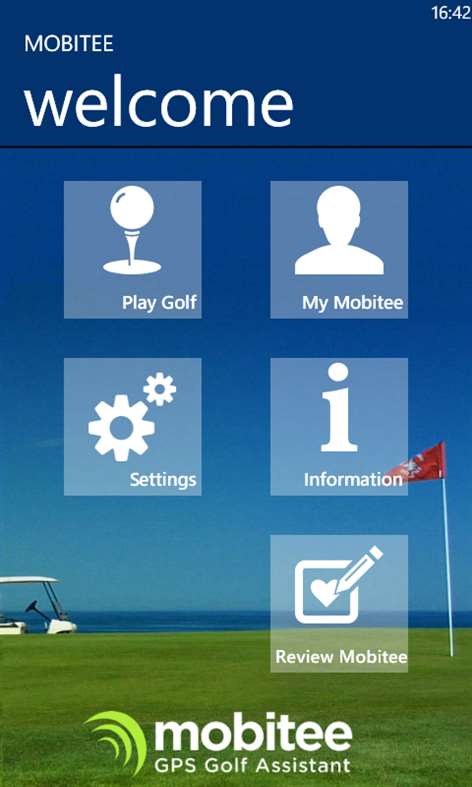 Mobitee GPS Golf Assistent Screenshots 1