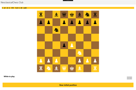 Neoclassical Chess: CLUB Screenshots 2