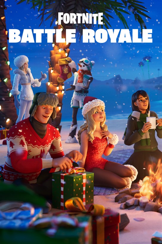 Foto en caja de Fortnite Battle Royale