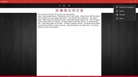 Text to Speech Screenshots 1