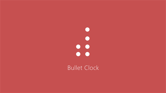 Bullet Clock screenshot 1