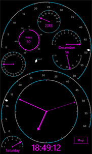 Modern Clock IX screenshot 3