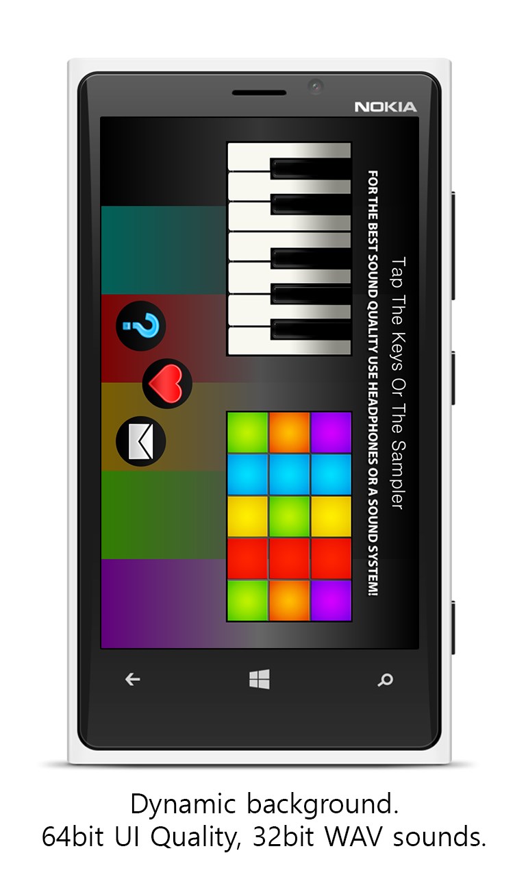 Music Sampler for Windows 10 Mobile