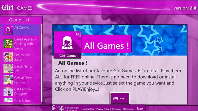 Get Online Games Girls Microsoft Store En Et
