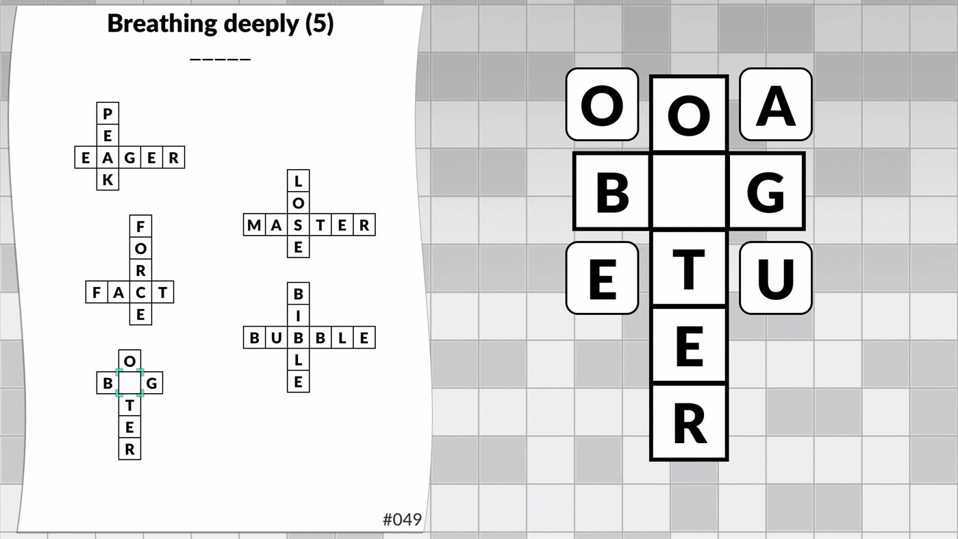 #1. Crossovers by POWGI (Xbox) By: Lightwood Games