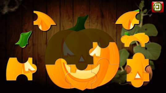 Kids Halloween Jigsaw Puzzle Logic and Memory Games for preschool children screenshot 2
