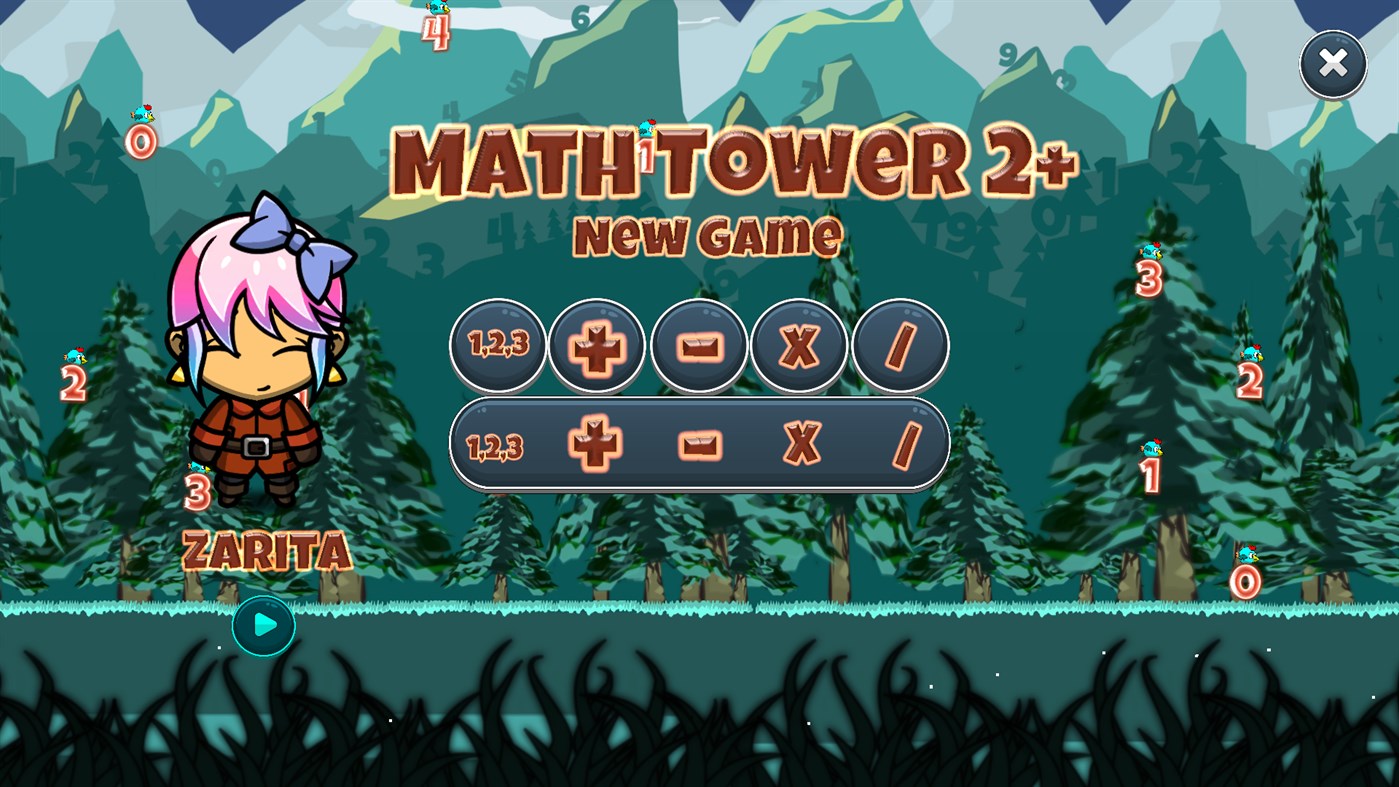 #8. Add and Multiply: Math Tower 2 Demo (Windows) 由: Ticos Games