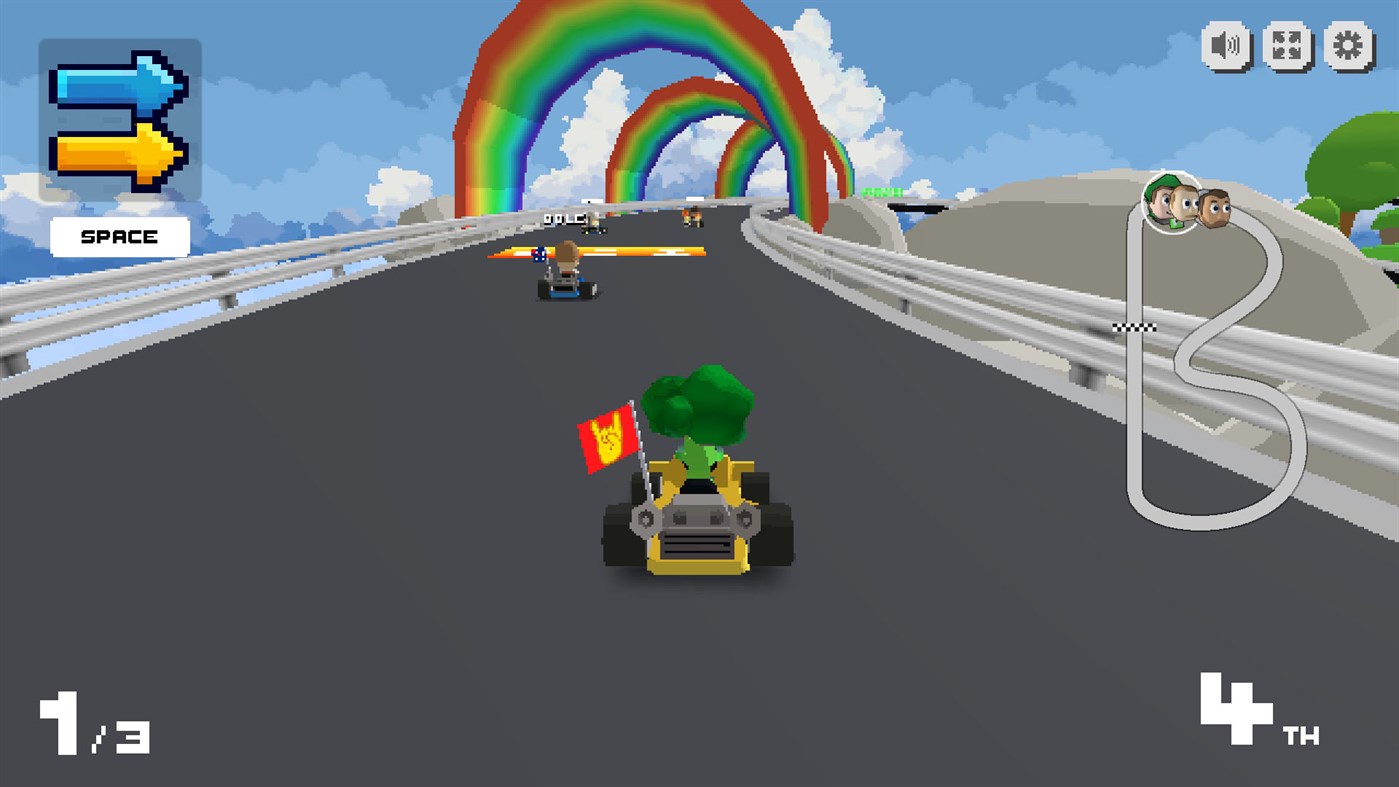 #3. Kart Bros (Windows) By: Blue Wizard Digital Inc