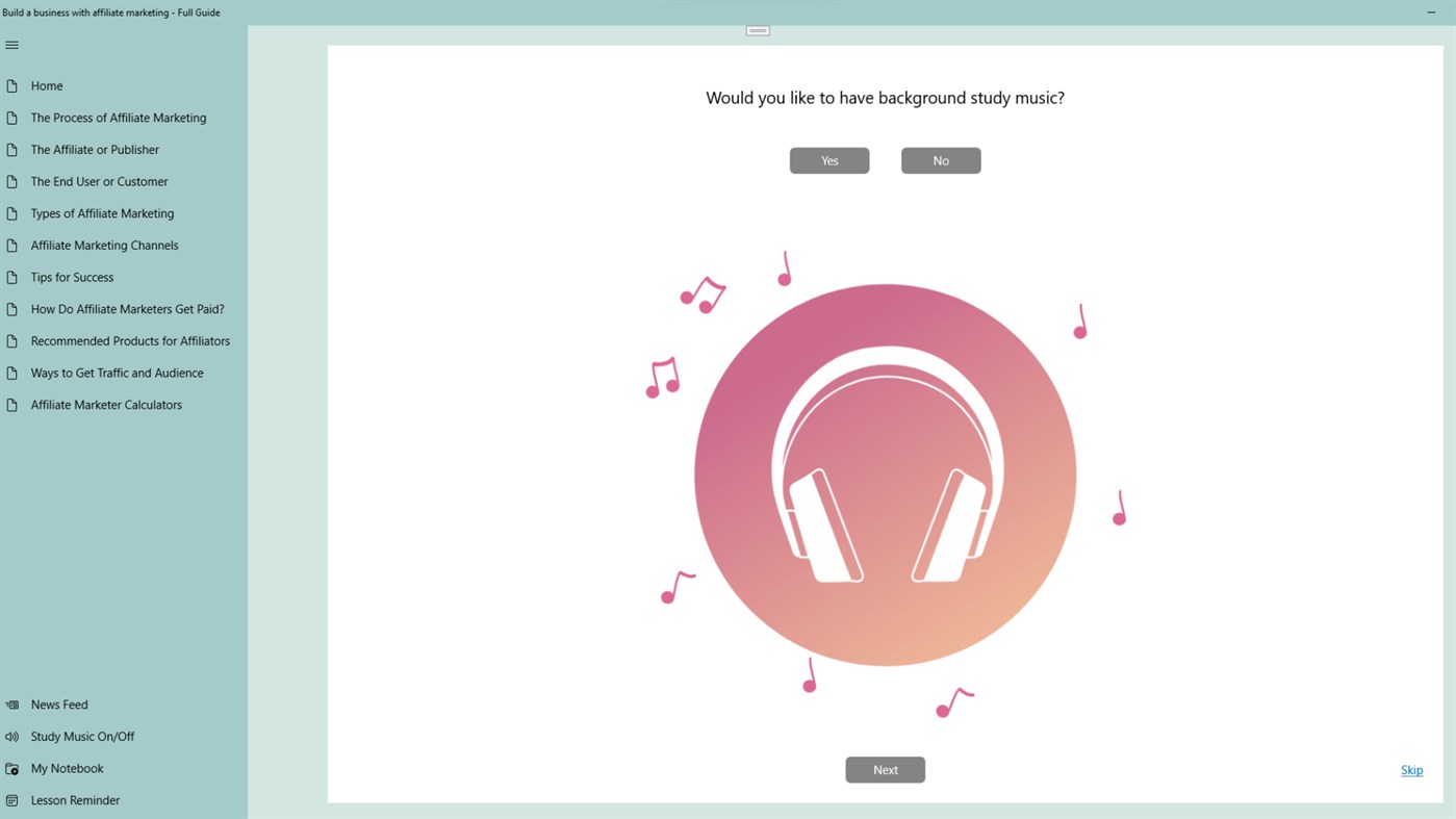 #5. Build a business with affiliate marketing - Full Guide (Windows) By: Better courses