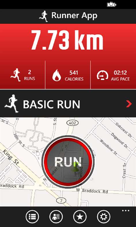 Running+ Screenshots 1