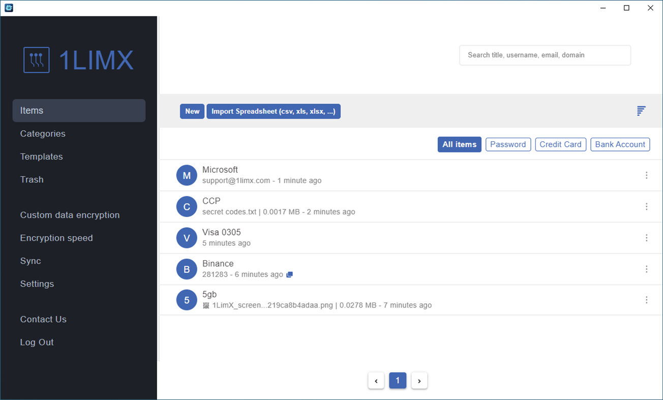 #8. 1LimX: File Note Password Keeper Manager (Windows) 作者: Hahoto