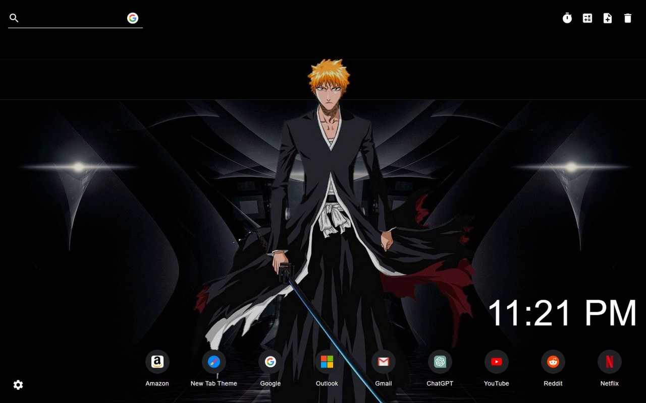 Bleach Wallpaper New Tab