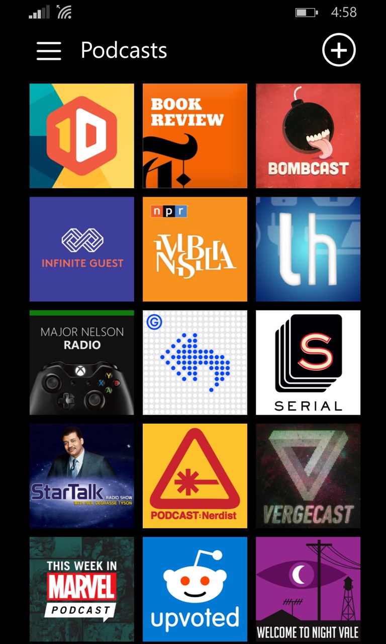 Pocket Casts for Windows 10 Mobile