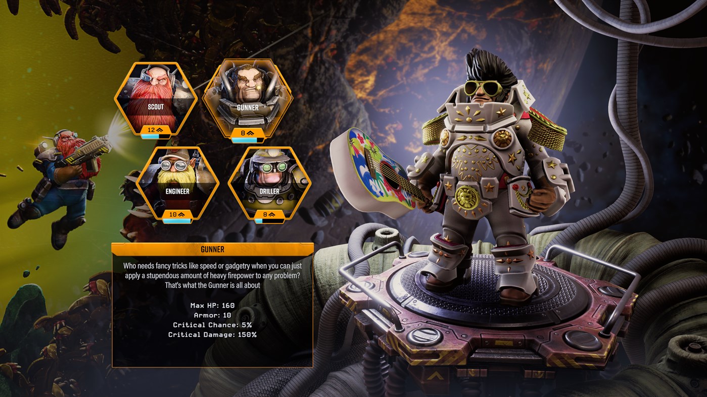 #7. Deep Rock Galactic: Survivor - Deluxe Edition (Windows) By: Ghost Ship Publishing