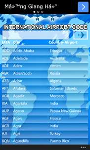 International Air Codes screenshot 1