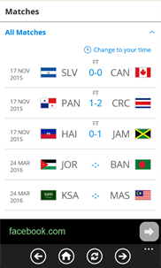 World Cup Live For WP screenshot 4