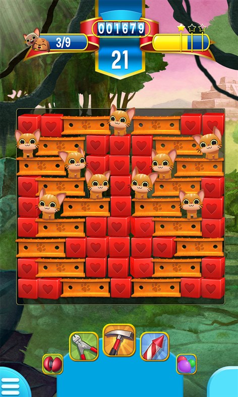 #3. Pet Rescue Saga (Windows) By: king.com