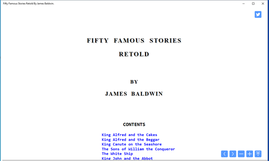 Fifty Famous Stories Retold By James Baldwin screenshot 1