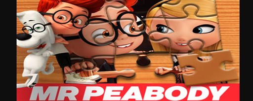 Mr Peabody And Sherman Jigsaw Puzzle Game marquee promo image