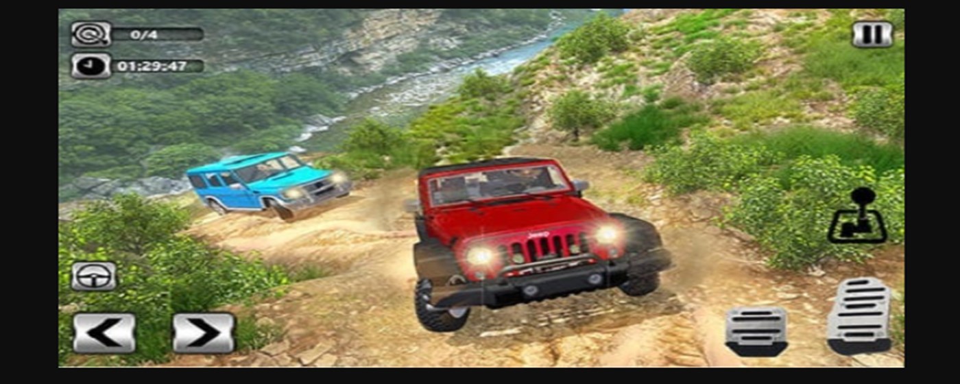 Offroad Jeep Simulator 4X4 Game marquee promo image