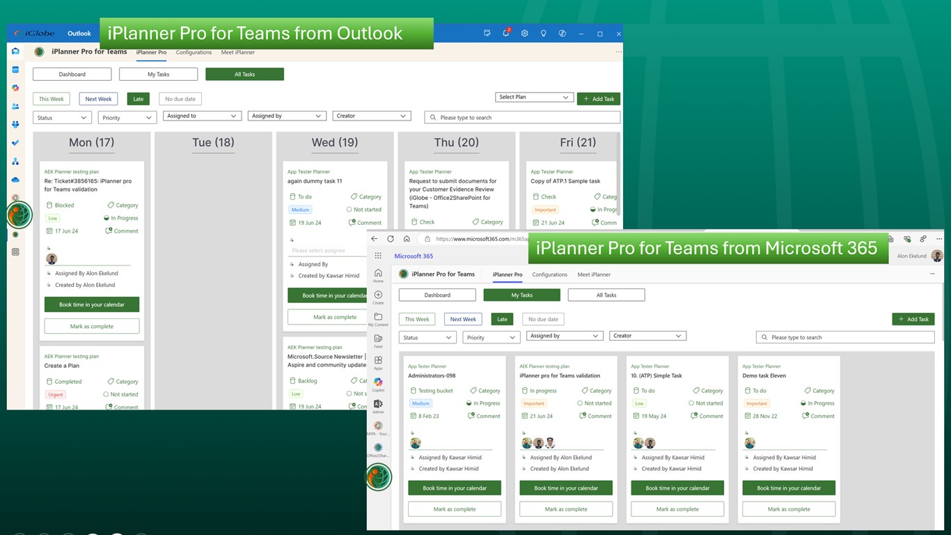 iPlanner Pro for Teams preview 1