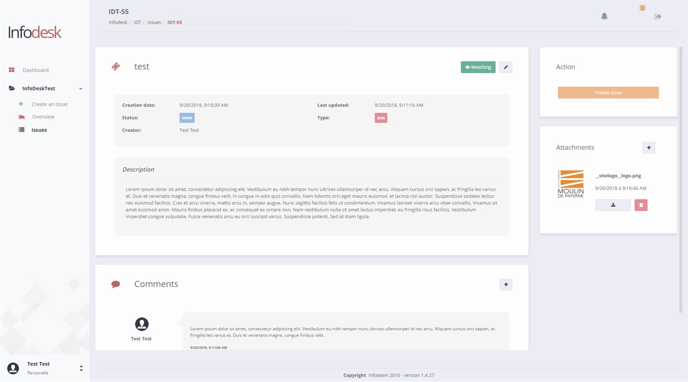 #3. Infodesk (Windows) 由: Infoteam Informatique Technique SA