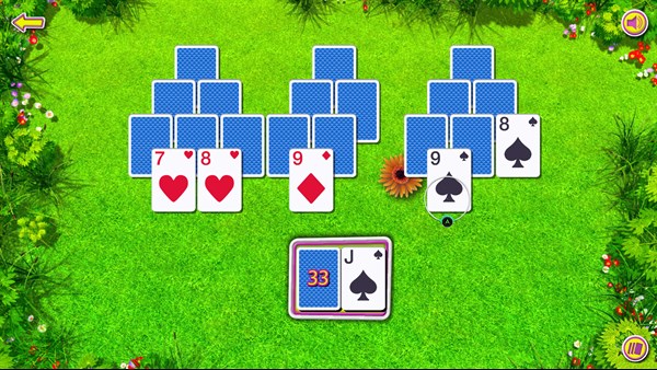 Summer Tri-Peaks Solitaire — 1