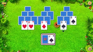 Summer Tri-Peaks Solitaire screenshot 1