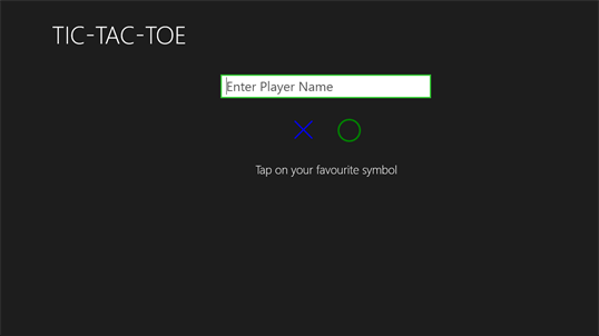 TIC-TAC-TOE Universal screenshot 1
