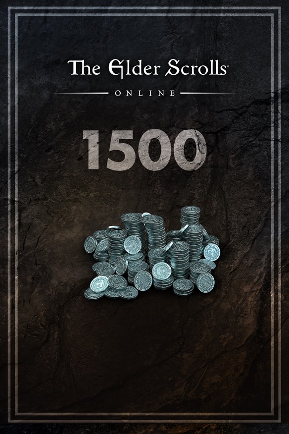 The Elder Scrolls Online: 1500 Crowns Xbox Series X|S and Xbox One cover art