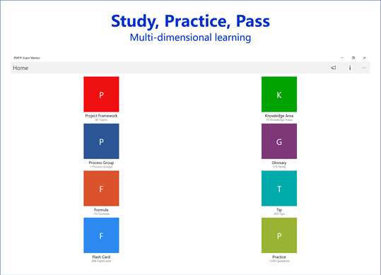 PMP® Exam Mentor screenshot 1