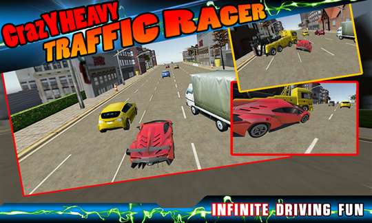 Crazy Heavy Traffic Racer screenshot 3