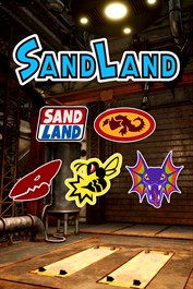 SAND LAND - Conjunto de adesivos de Dragão Geji