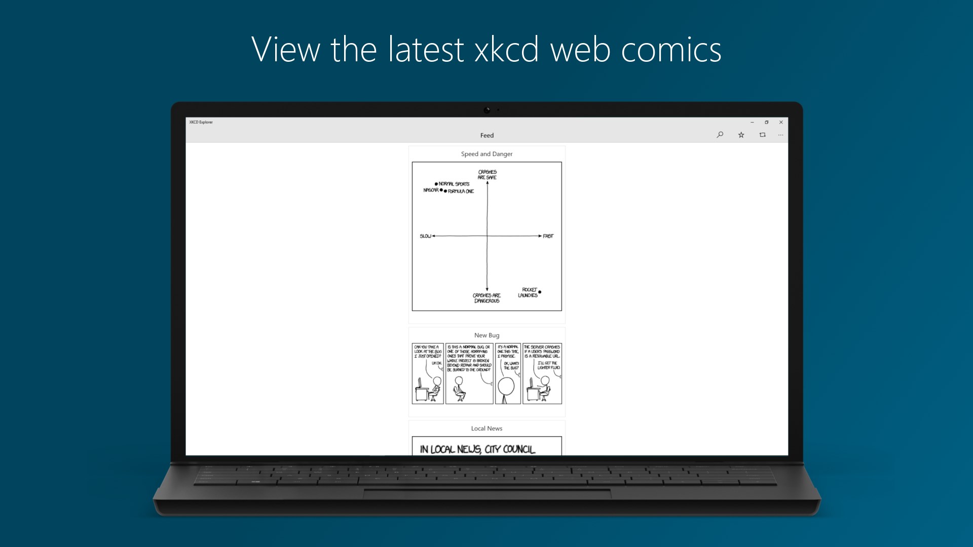 XKCD Explorer - Microsoft Apps