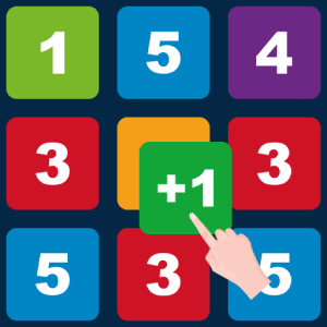 Drag n Merge Numbers: Match 3 Math Puzzle