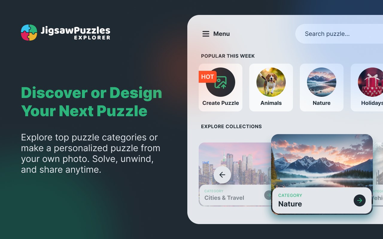 Jigsaw Puzzles Explorer